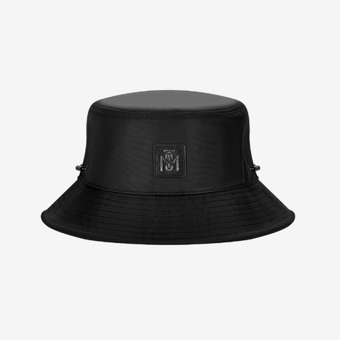 ANTIGONO BLACK BUCKET HAT