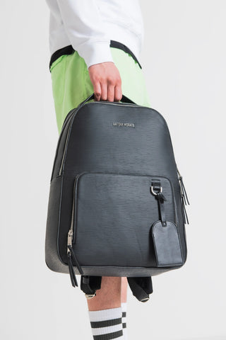 ANTONY MORATO - BACKPACK-IN-TEXTURIZED-FAUX-LE