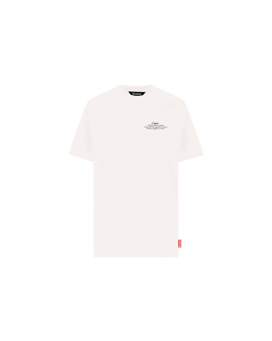 T-SHIRT MEN RISPLENDENTE CREAM