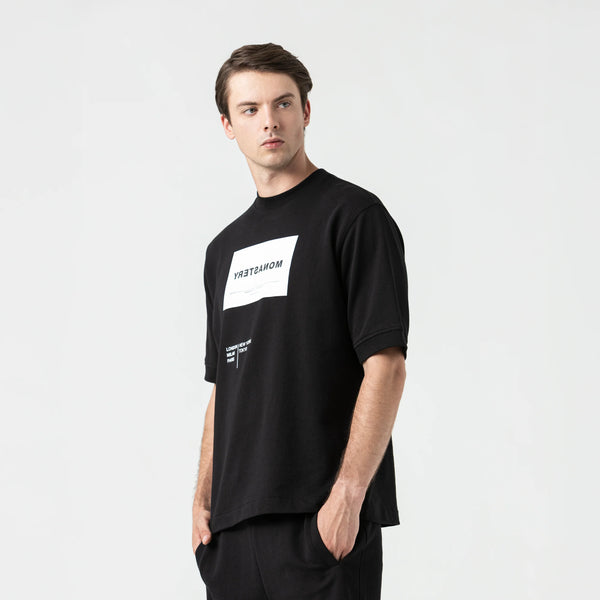 WITTON T-SHIRT OVERSIZED MEN BLACK