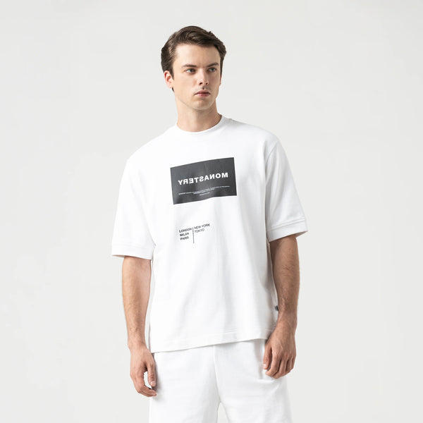 WITTON T-SHIRT OVERSIZED MEN WHITE