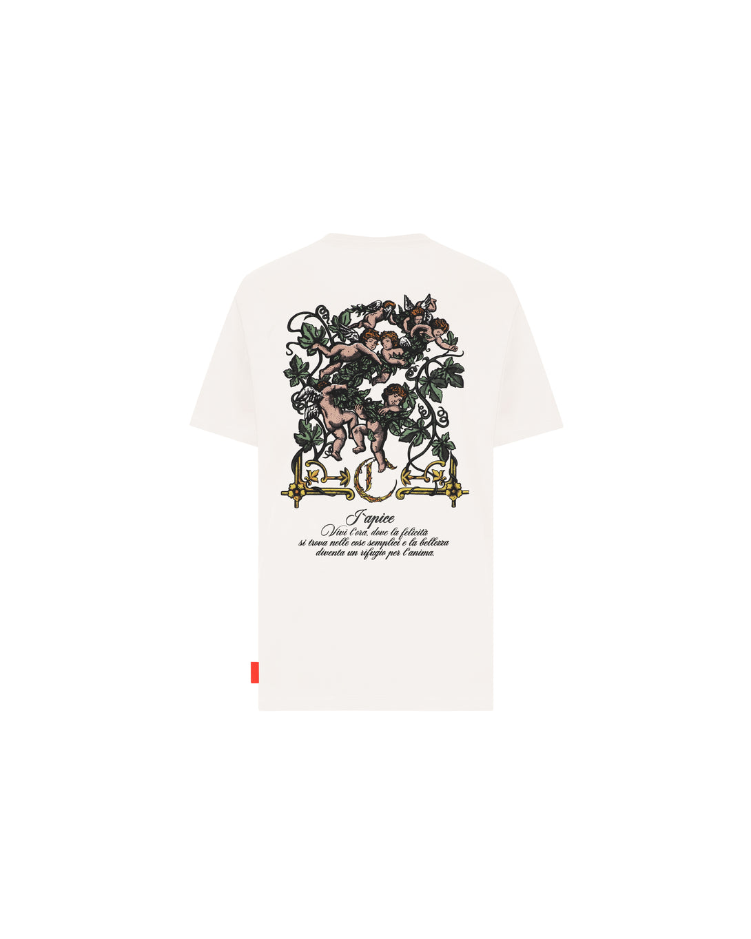 T-SHIRT MEN RISPLENDENTE CREAM