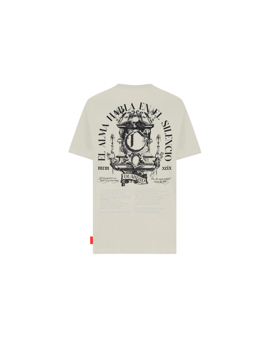 T-SHIRT MEN TRASCENDENTE GREY