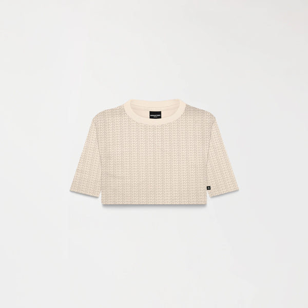 ALEXIA CROP TOP WOMEN IRISH CREAM