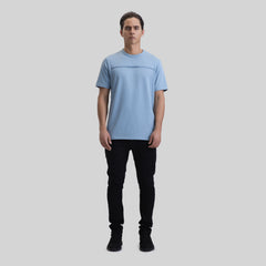 ALPINE T-SHIRT MEN FEDED DENIM