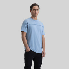 ALPINE T-SHIRT MEN FEDED DENIM