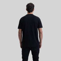 ALPINE T-SHIRT MEN BLACK