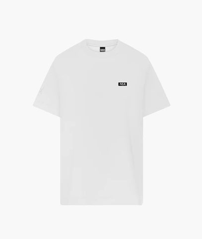 AOTO CAMISETA OVERSIZE PARA HOMBRE BLANCA