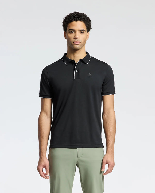 POLO PERFORMANCE BRYCE PARA CABALLERO BLACK