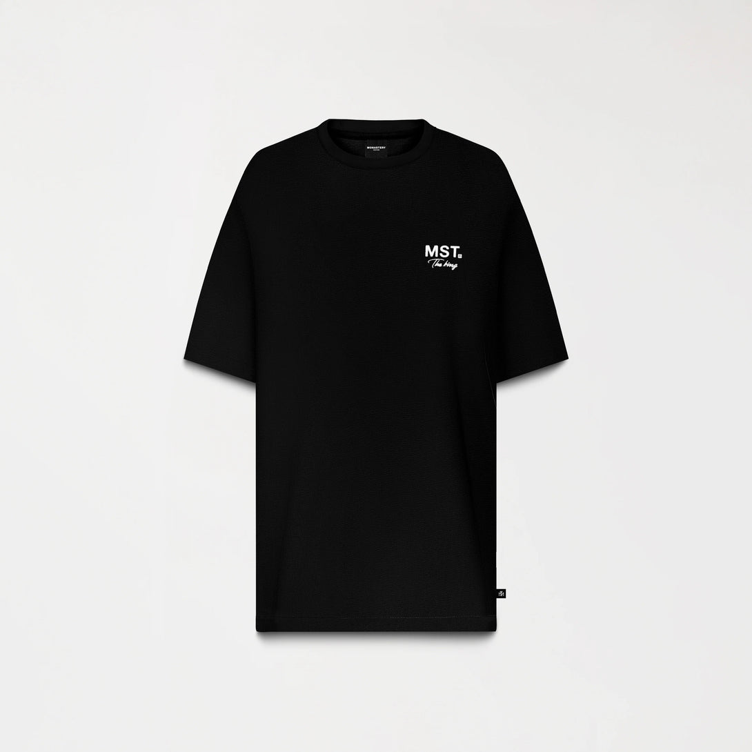 CARLIER T-SHIRT OVERSIZED MEN BLACK