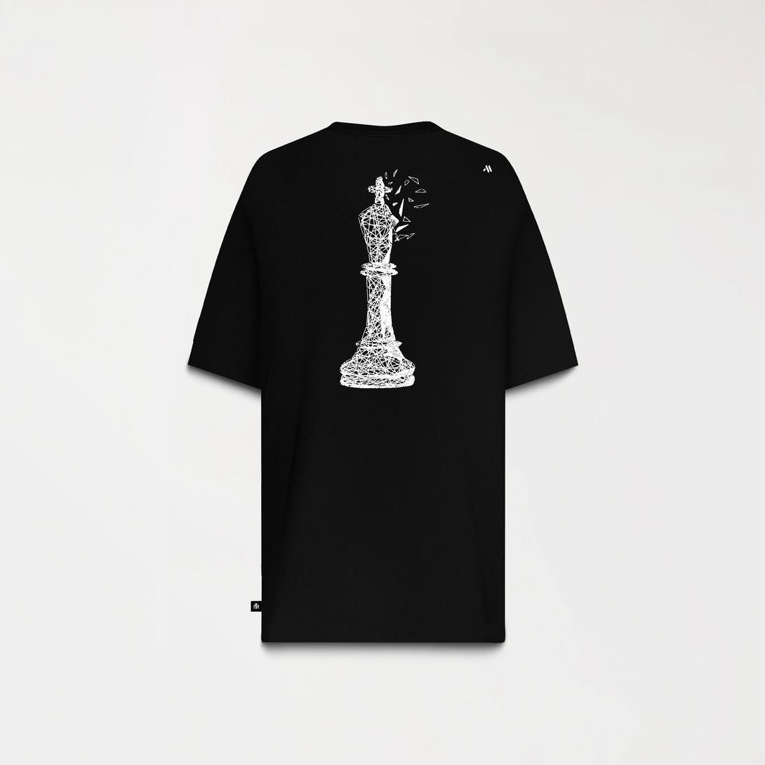 CARLIER T-SHIRT OVERSIZED MEN BLACK