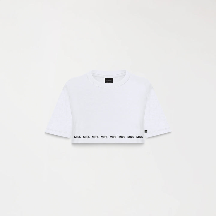 CHARLOTTE CROP TOP WOMEN  WHITE
