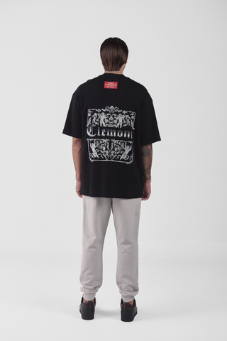 CAMISETA OVERSIZED ARCANGELO NEGRO CLEMONT