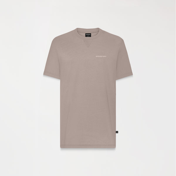 CLYDE T-SHIRT MEN TAUPE GRAY
