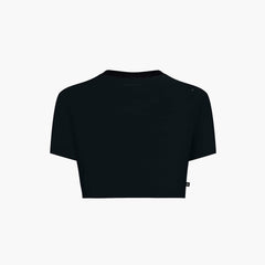 ALAIN CROP TOP BLACK