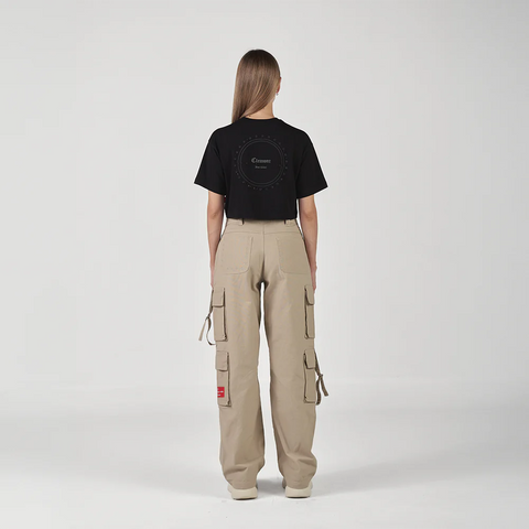 PANTALON PARALLELO NUDE