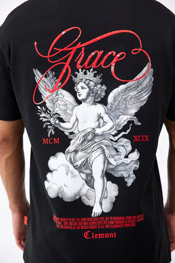 T-SHIRT MEN LIBERTA NEGRO