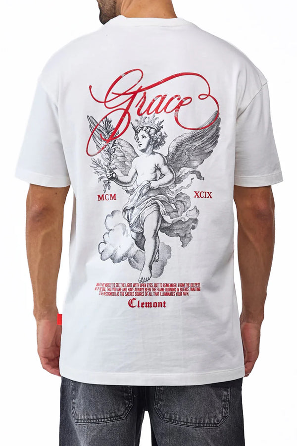 T-SHIRT MEN LIBERTA CREMA