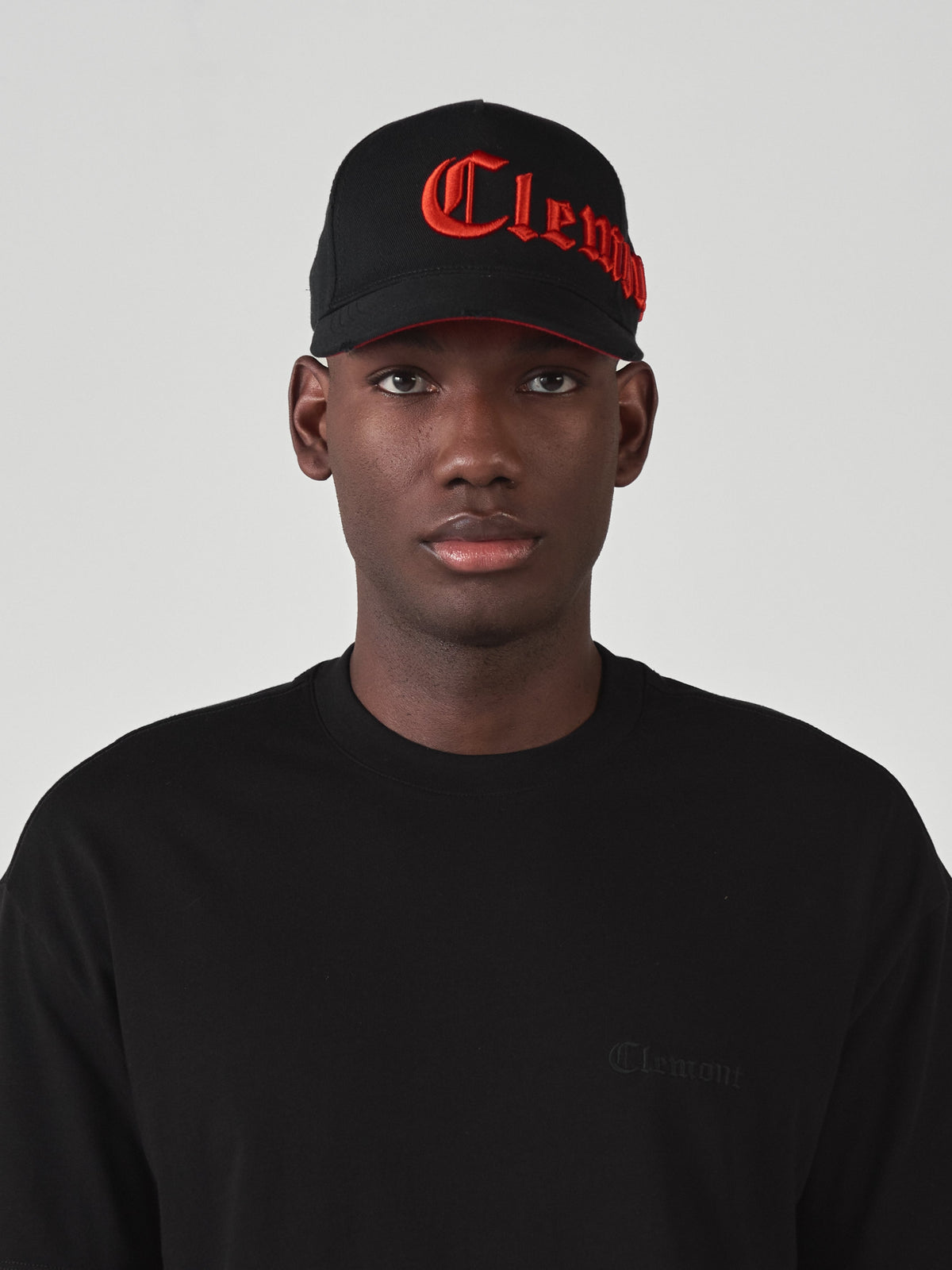 GORRA LERICI NEGRO ROJO CLEMONT