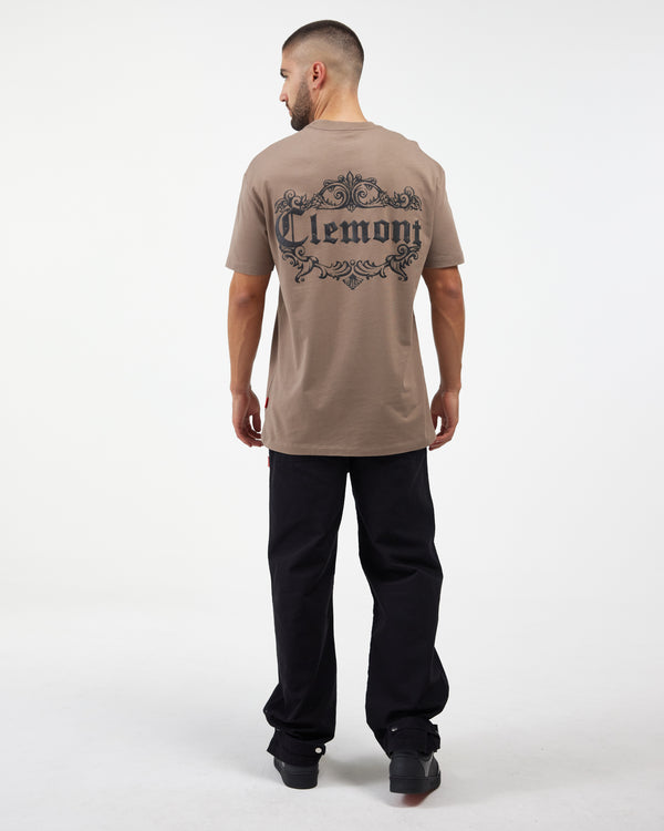 T-SHIRT MEN ETEREO TAUPE