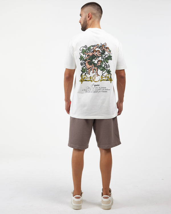 T-SHIRT MEN RISPLENDENTE CREAM