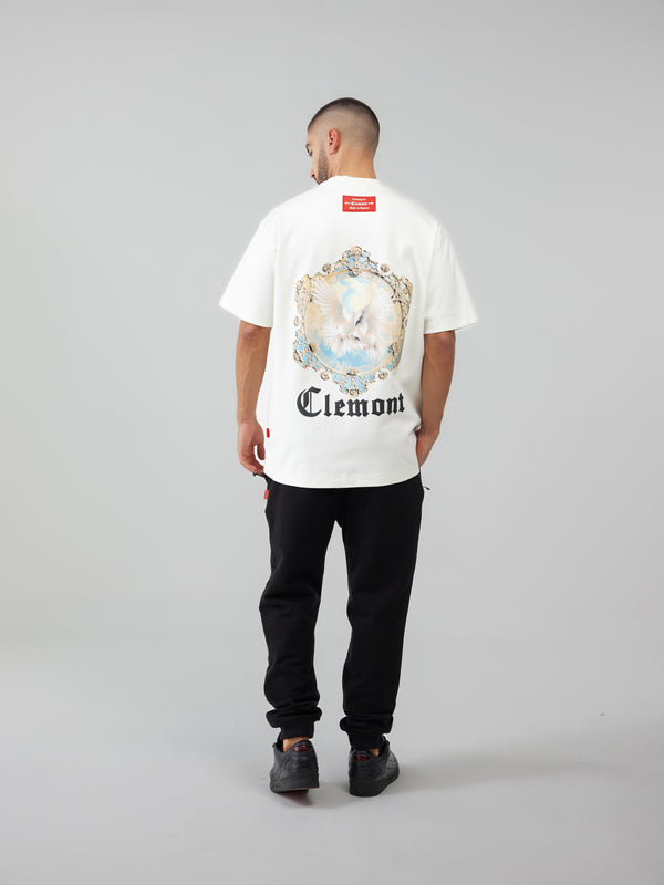 T-SHIRT MEN OVERSIZED FULGORE CREAM