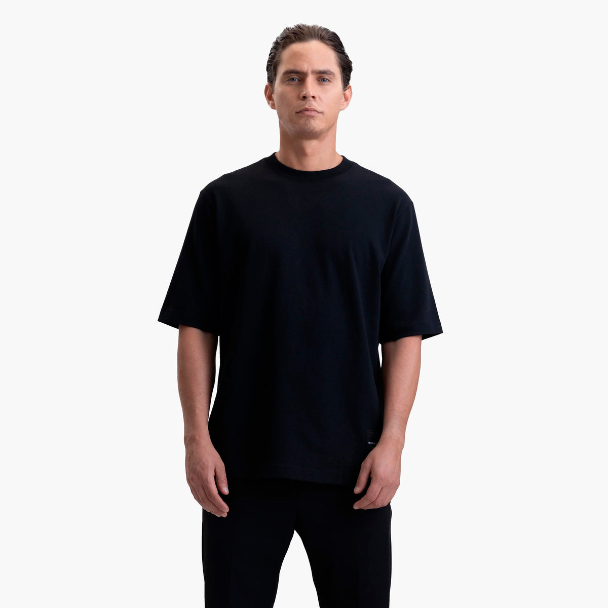 FELTZER T-SHIRT OVERSIZE BLACK