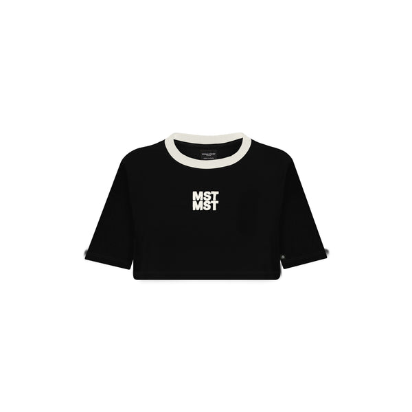 NOORA CROP TOP WOMEN BLACK