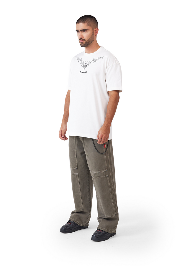 T-SHIRT MEN OMBRA CREMA