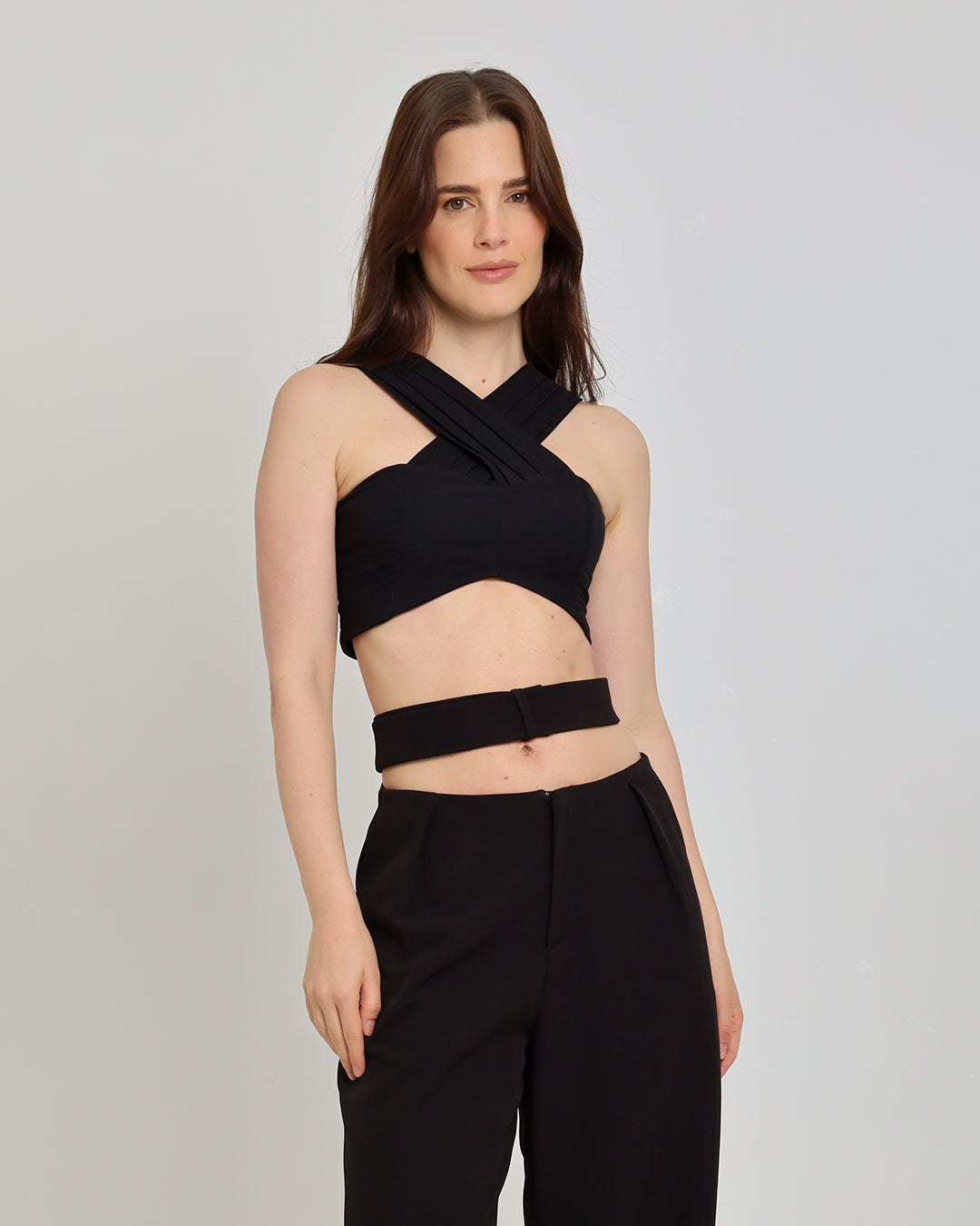 CROP TOP CARA BLACK