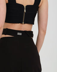 CROP TOP CARA BLACK