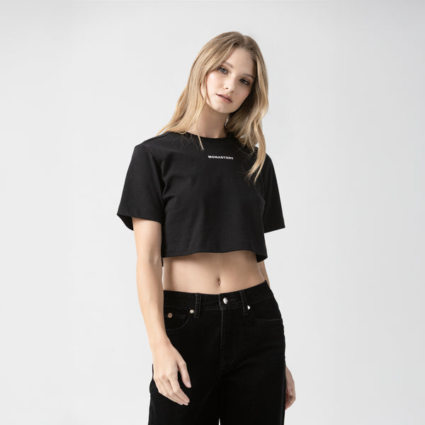 KASSIA CROP TOP WOMEN BLACK