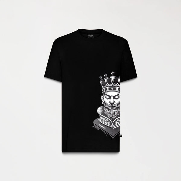 KINGSHIP T-SHIRT MEN BLACK