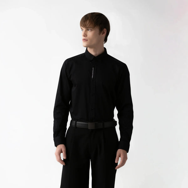 LARROC SHIRT MEN BLACK