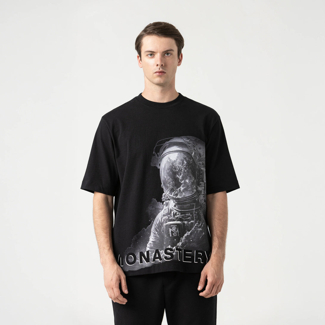 VENTURE T-SHIRT OVERSIZED MEN BLACK