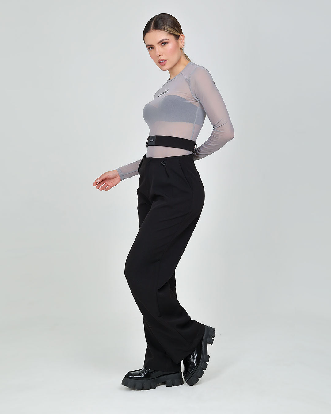 LONG SLEEVE GAVY GRAY