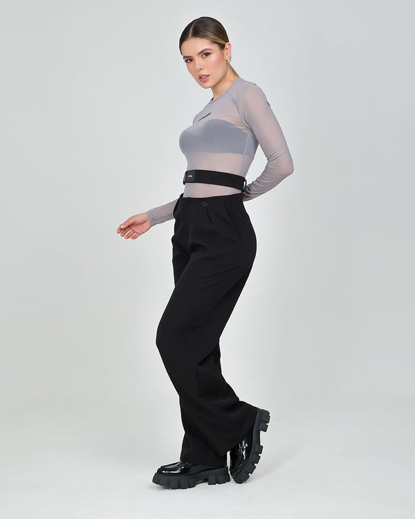 LONG SLEEVE GAVY GRAY