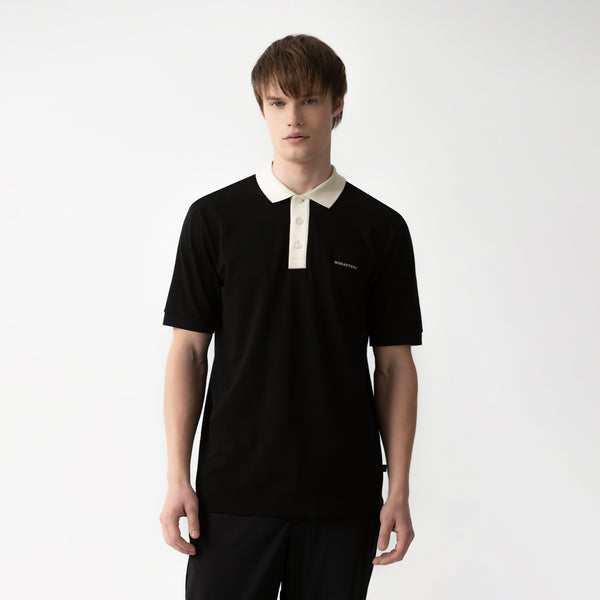LYKOS POLO MEN BLACK