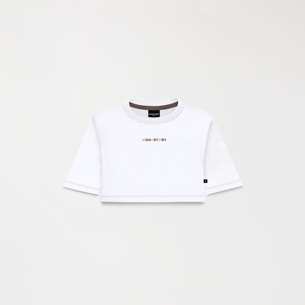 MED CROP TOP WOMEN WHITE