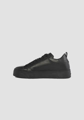 SNEAKER ANTONY MORATO-FLARE-IN-CALF-LEATHER-BLACK