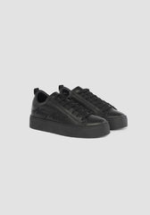 SNEAKER ANTONY MORATO-FLARE-IN-CALF-LEATHER-BLACK