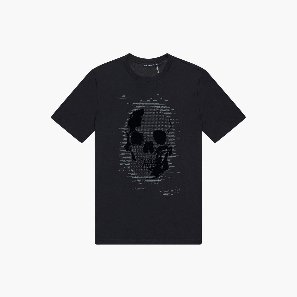 T SHIRT CRANEO NEGRO