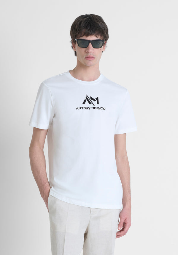 T-SHIRT LOGO A/M CREAM