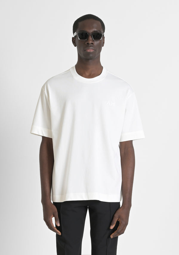 T-SHIRT ANTONY BORDADO CREAM