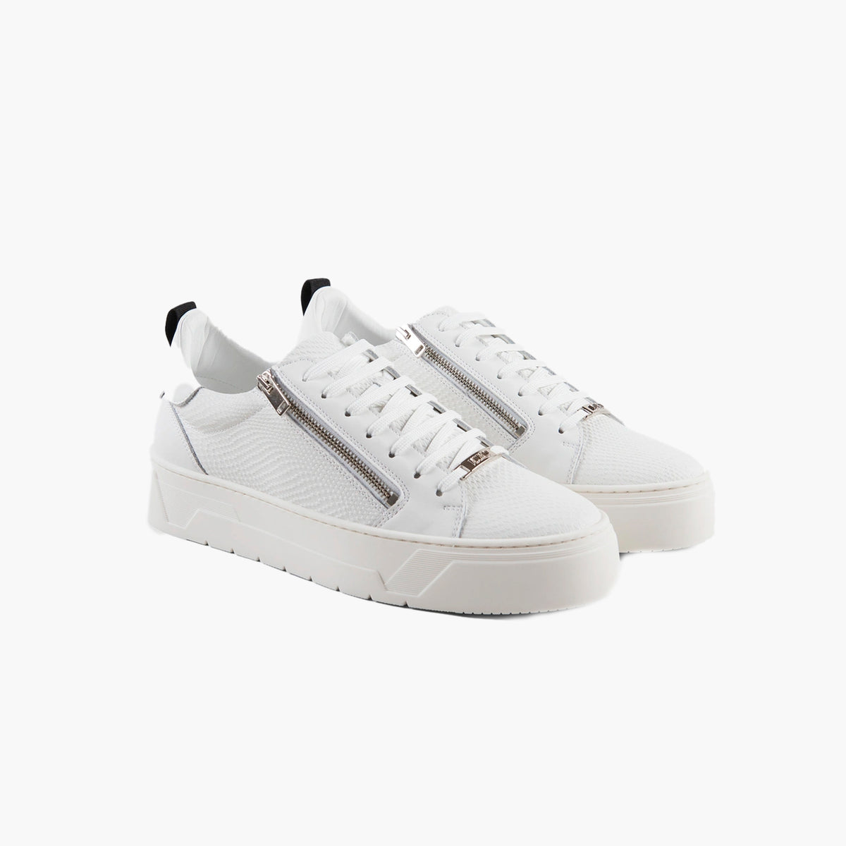 SNEAKER CLYDE IN COATED LEATHE BLANCO