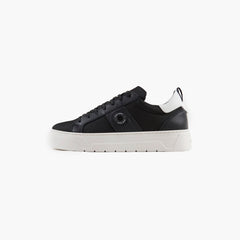 SNEAKER SOFT BOLD IN NYLON AND NEGRO