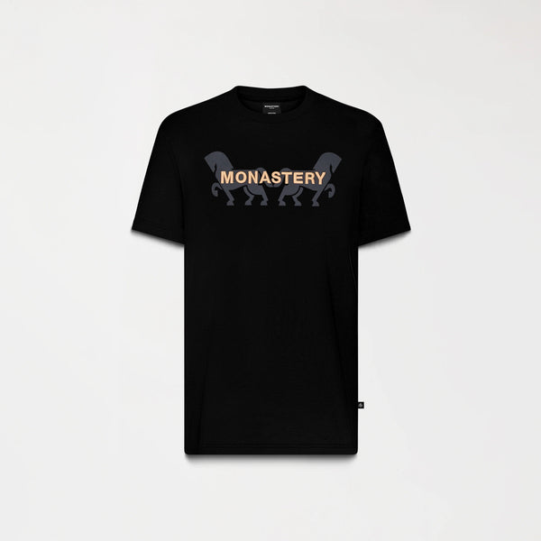 MUSTANG T-SHIRT MEN BLACK