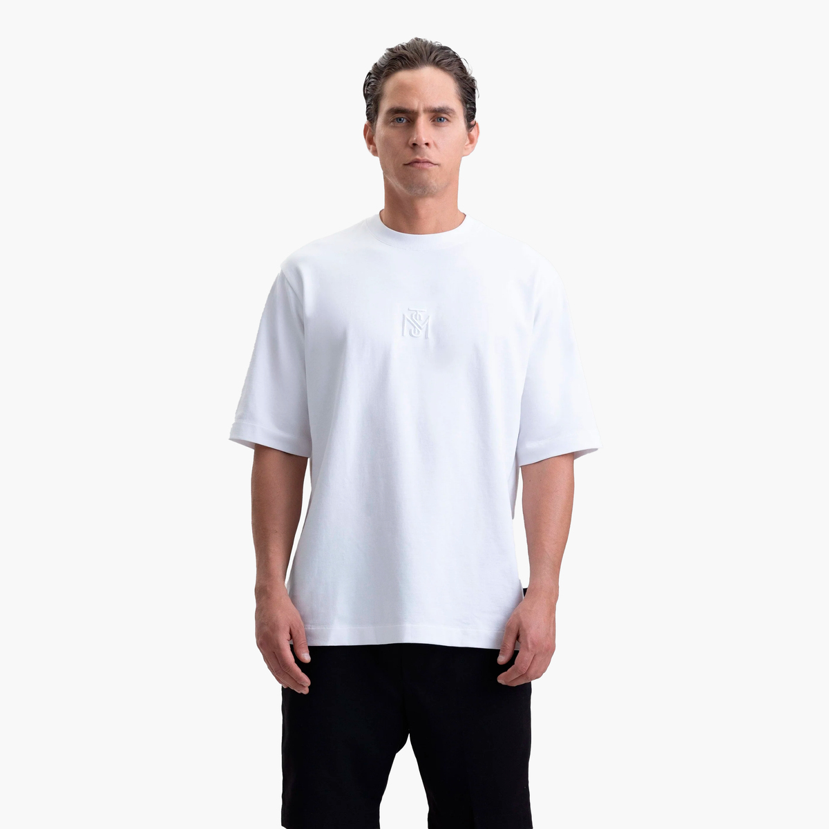 LISTER T-SHIRT OVERSIZE WHITE