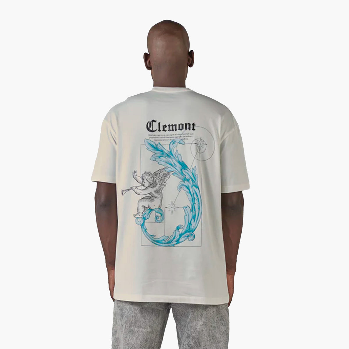 CAMISETA SPIRALE CREMA