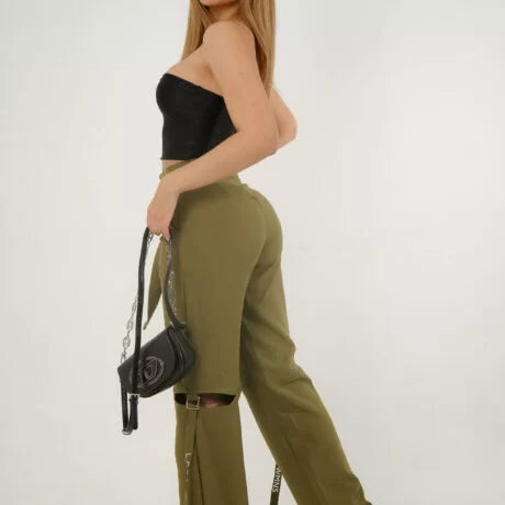 PANTALON MALIBU VERDE